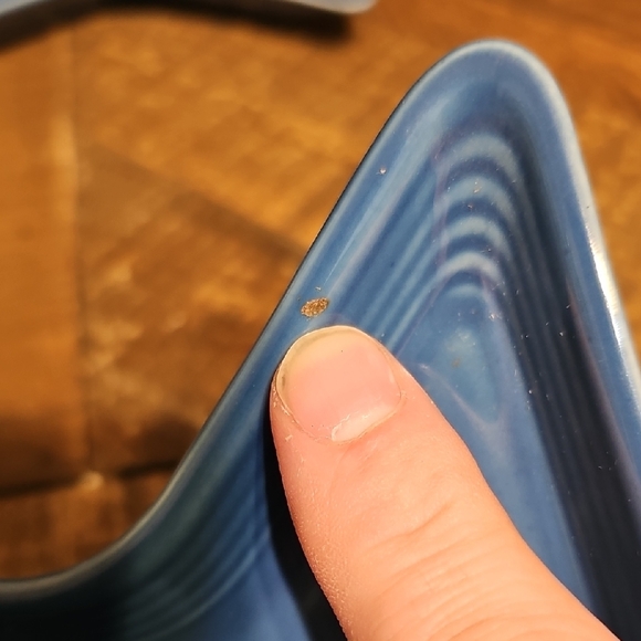 Blue Star-Shaped Fiestaware Plates Set - 4 - Picture 4 of 5